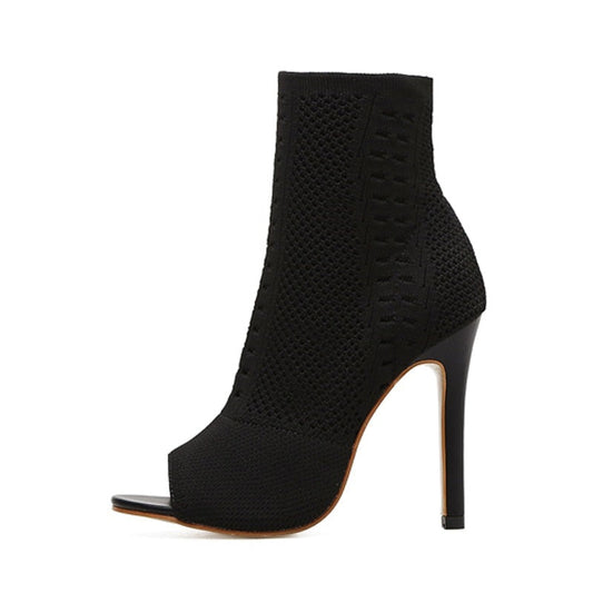 Knitted Ankle Boots
