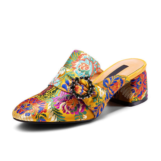 Closed Toe Slip ON Sandals