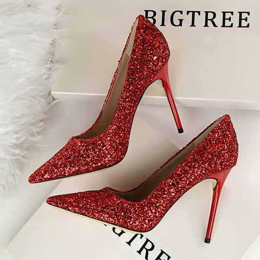 Glitter Bling Fashion Pumps